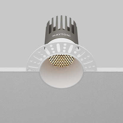 Maytoni downlight Dip LED 50° zapustené kruhové svietidlo biele
