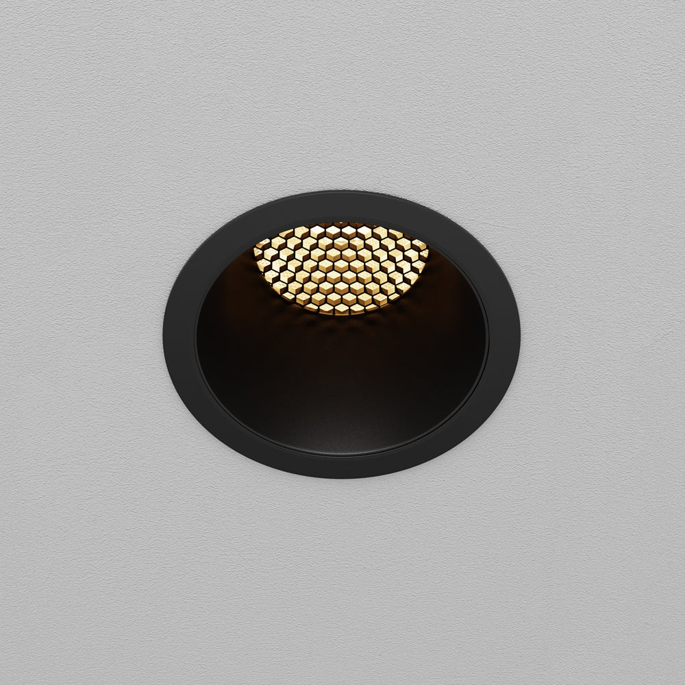 Maytoni downlight Dip LED 50° zapustené kruhové svietidlo čierne