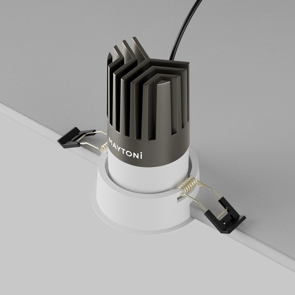 Maytoni downlight Dip LED 50° zapustené kruhové svietidlo biele