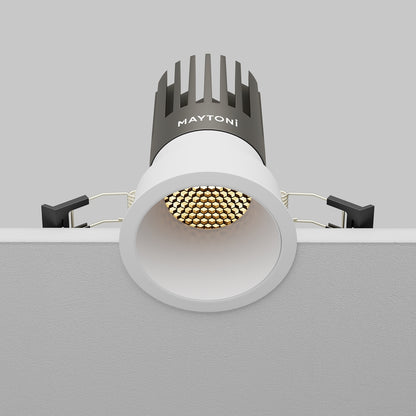 Maytoni downlight Dip LED 50° zapustené kruhové svietidlo biele