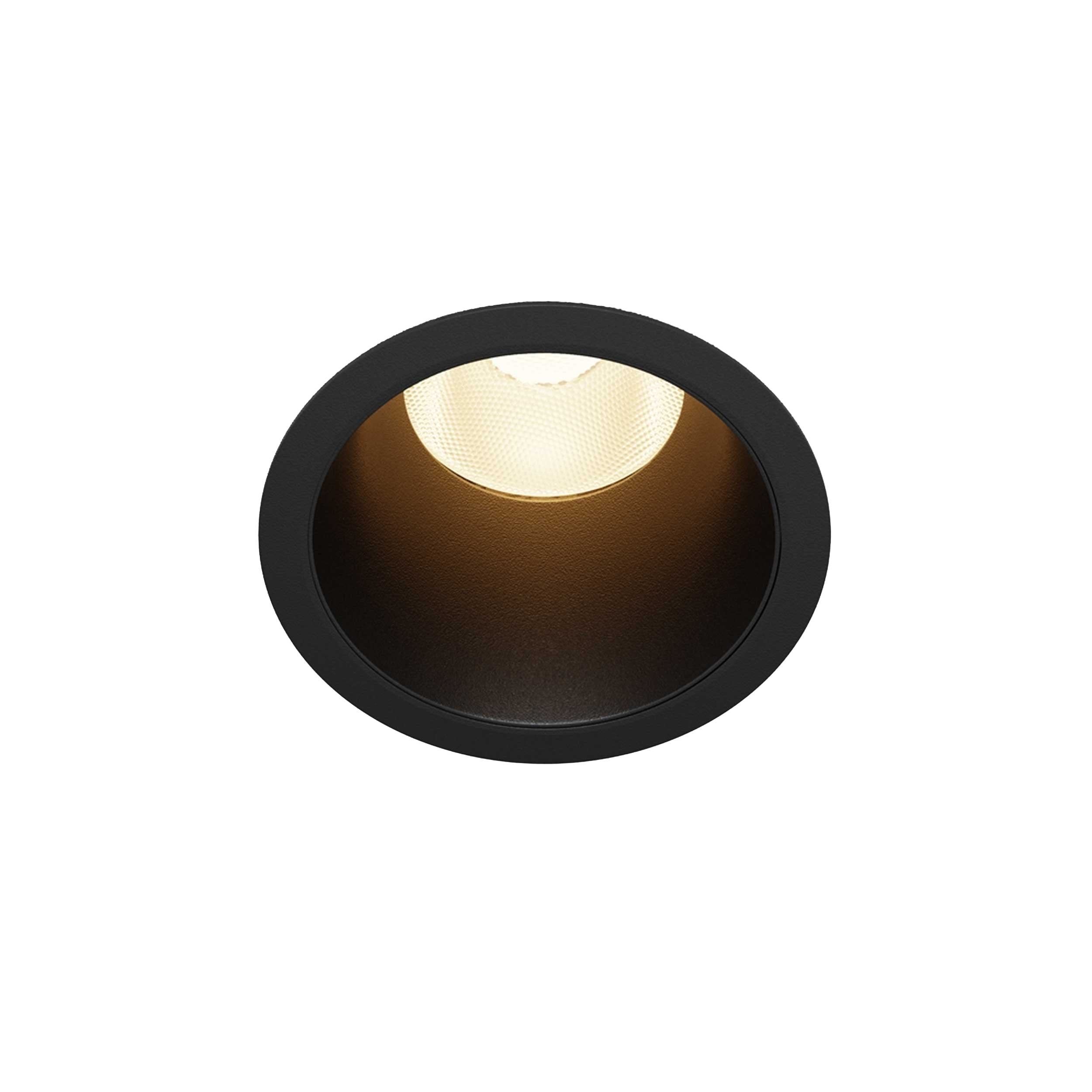 Maytoni downlight Dip LED 50° zapustené kruhové svietidlo čierne