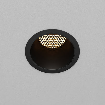 Maytoni downlight Dip LED 50° zapustené kruhové svietidlo čierne