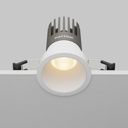 Maytoni downlight Dip LED 50° zapustené kruhové svietidlo biele