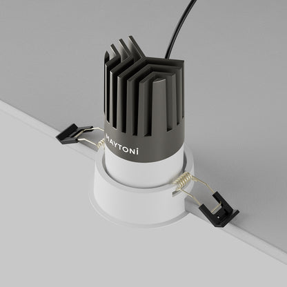 Maytoni downlight Dip LED 50° zapustené kruhové svietidlo biele