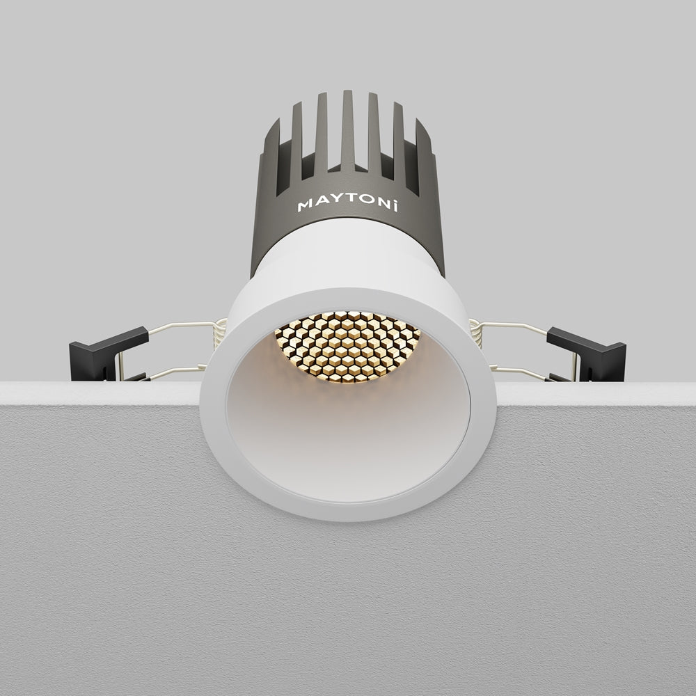 Maytoni downlight Dip LED 50° zapustené kruhové svietidlo biele