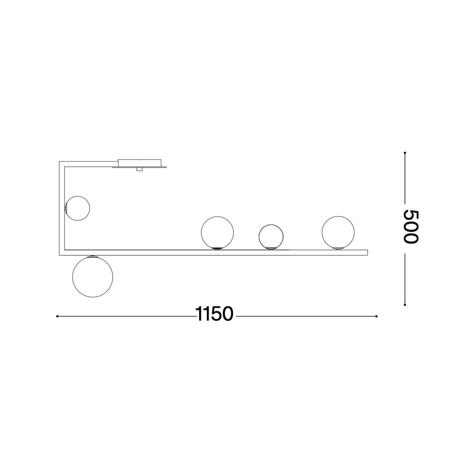 Ideal lux Birds G9 stropní svítidlo
