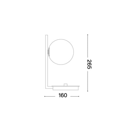 Ideal lux Birds G9 stolní svítidlo