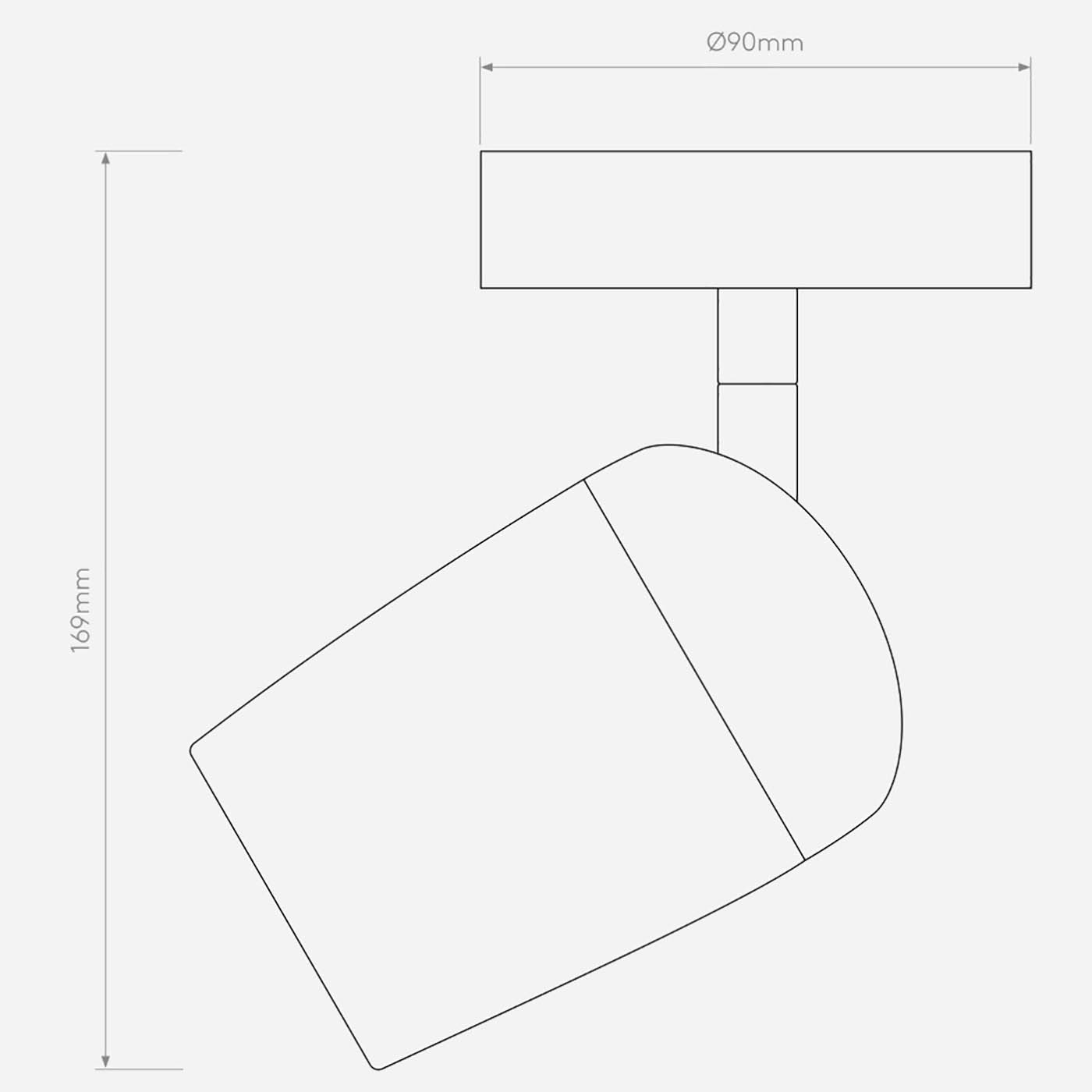 Astro Koto GU10 přisazené svítidlo natáčecí