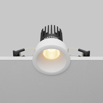 Maytoni downlight Dip LED 50° zapustené kruhové svietidlo biele