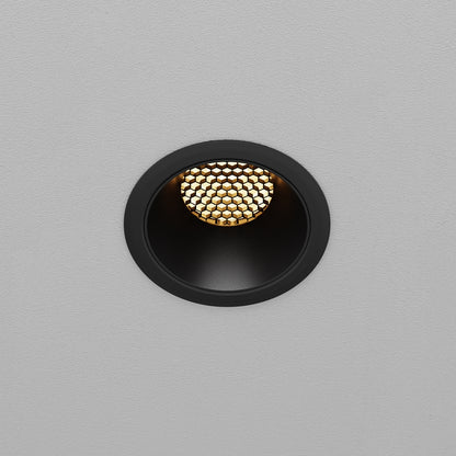 Maytoni downlight Dip LED 50° zapustené kruhové svietidlo čierne