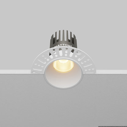 Maytoni downlight Dip LED 50° zapustené kruhové svietidlo biele