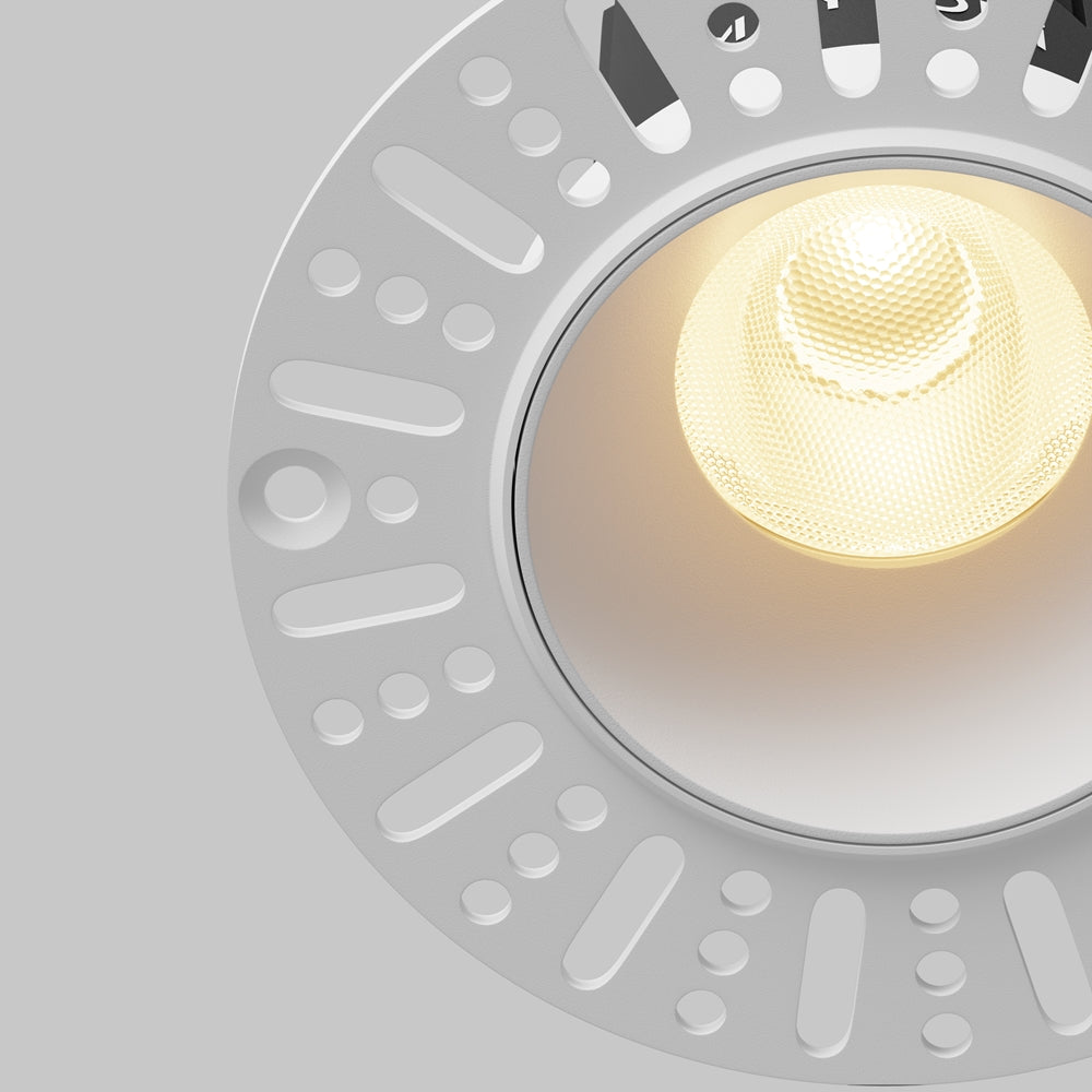 Maytoni downlight Dip LED 50° zapustené kruhové svietidlo biele