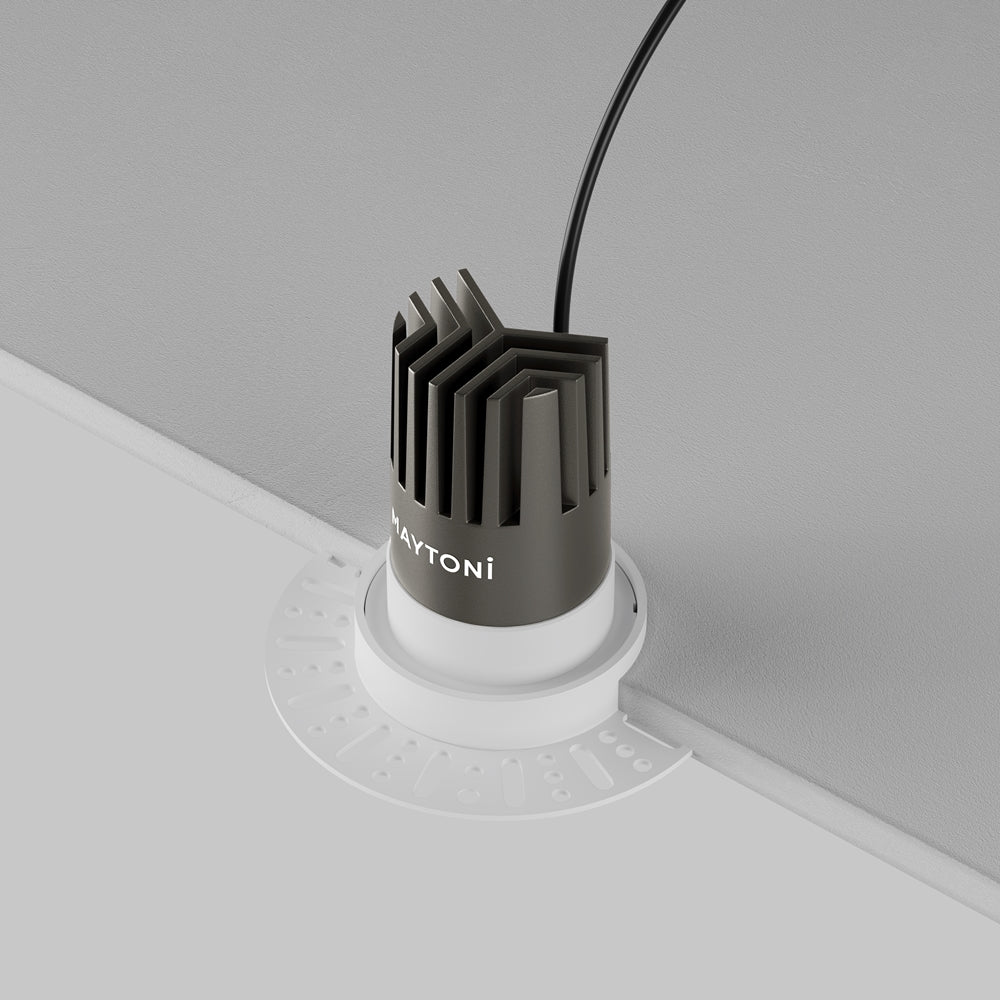 Maytoni downlight Dip LED 50° zapustené kruhové svietidlo biele