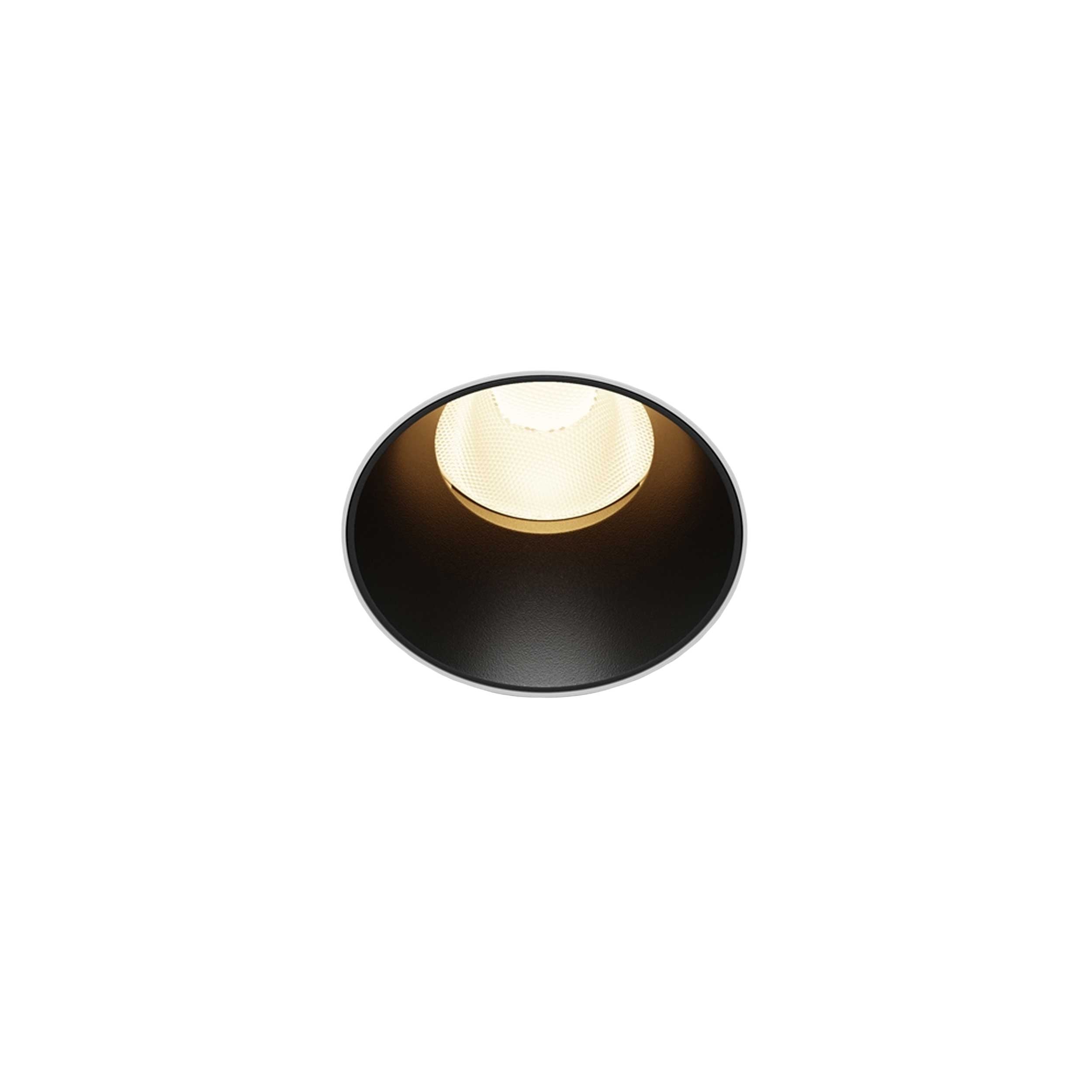 Maytoni downlight Dip LED 50° zapustené kruhové svietidlo čierne