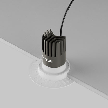 Maytoni downlight Dip LED 50° zapustené kruhové svietidlo biele