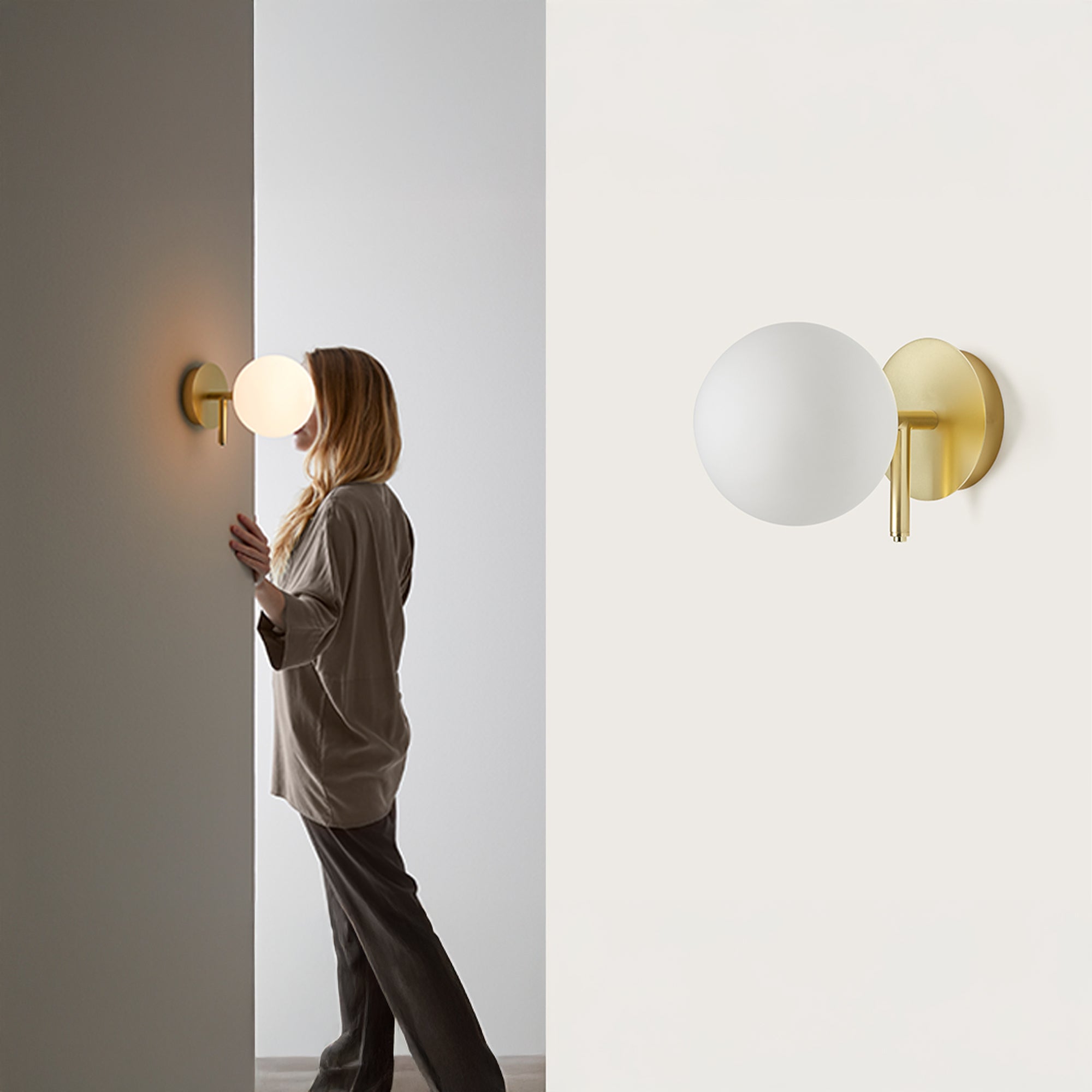 Aromas Atom G9 nástěnné svítidlo