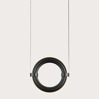 Aromas Elli S LED závěsné kruhové svítidlo stmívatelné