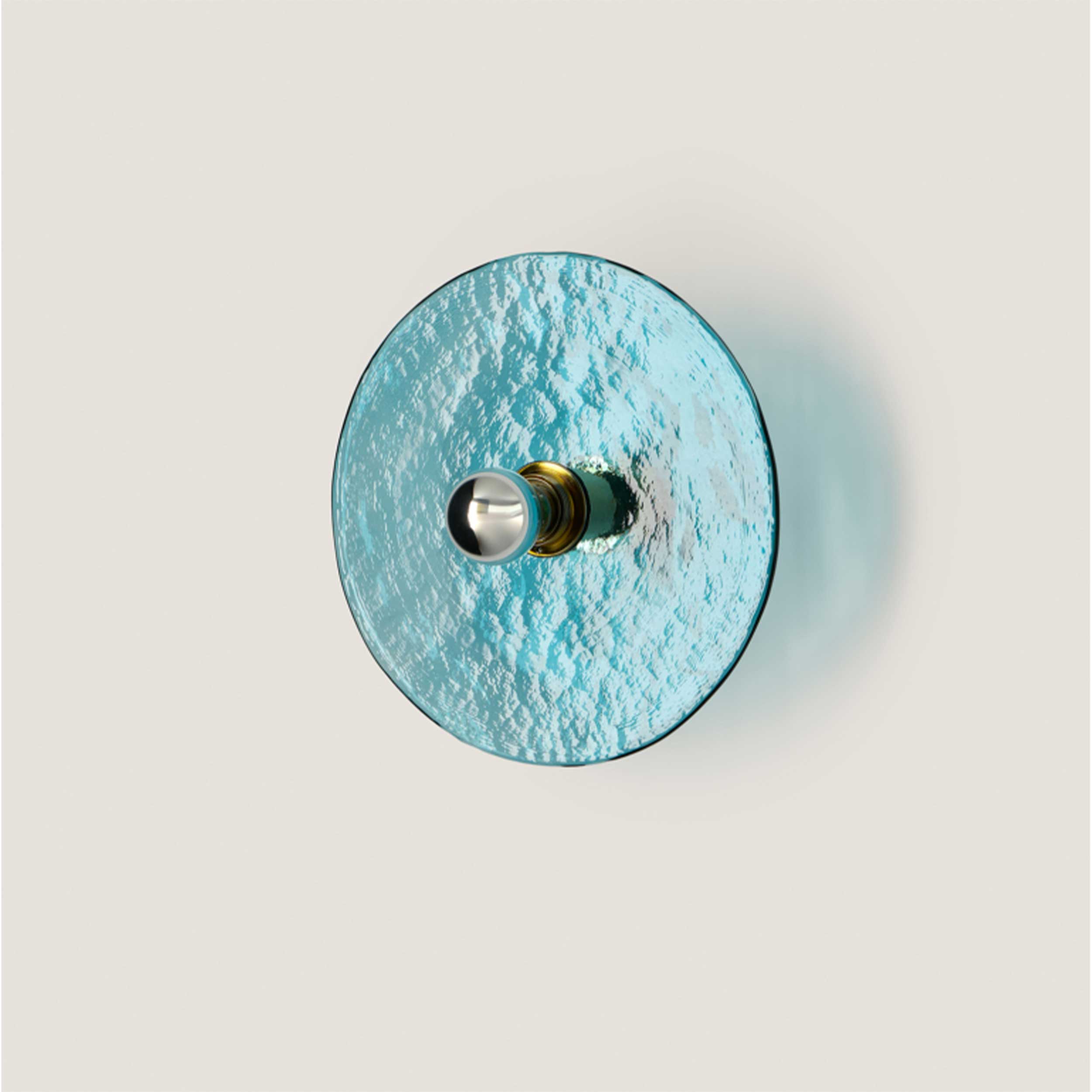 Sklenená nástenná svietidlo Aromas Nold E27