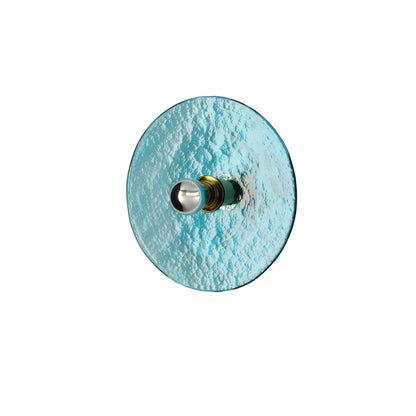 Sklenená nástenná svietidlo Aromas Nold E27