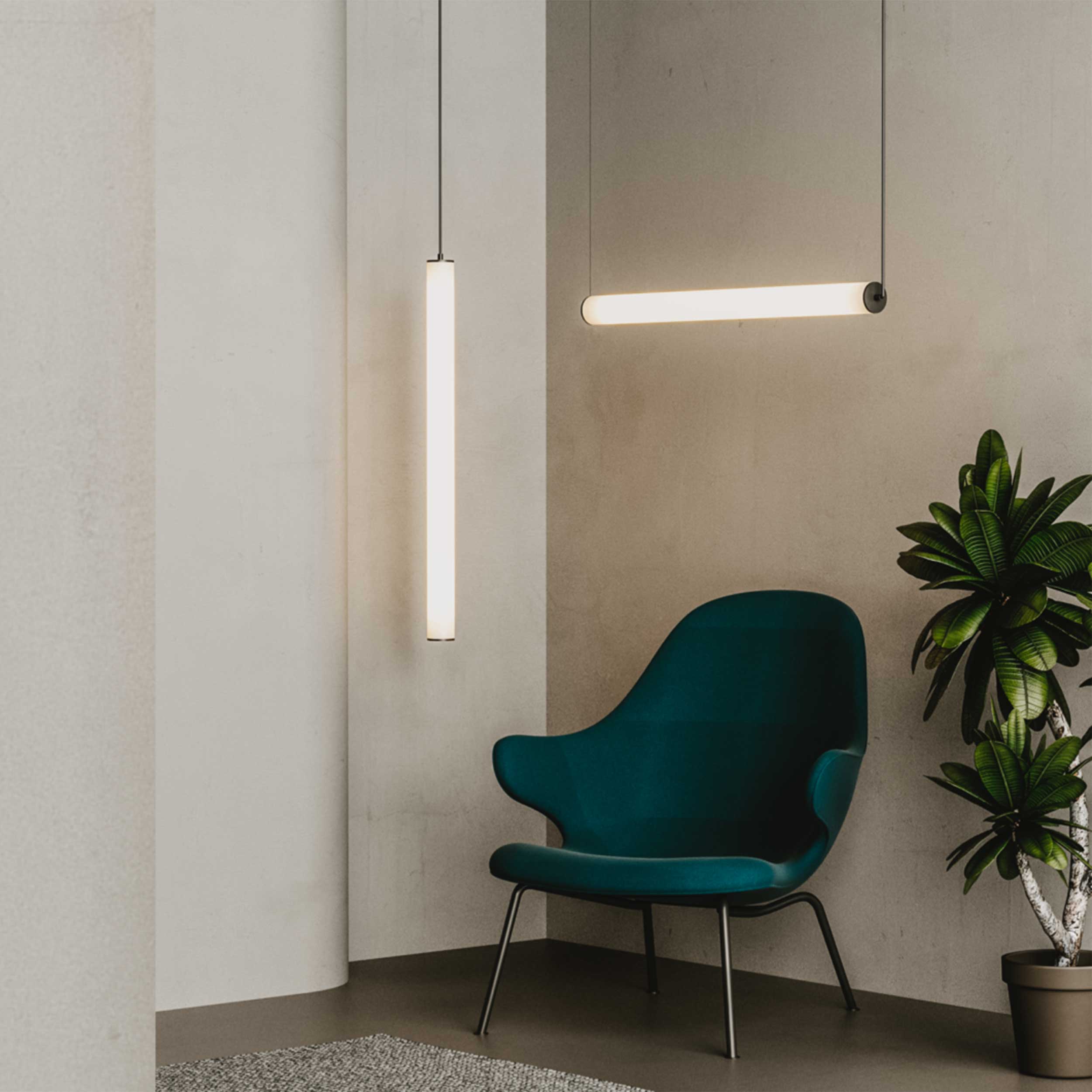 Závesný svietidlo Aromas Dalt G9