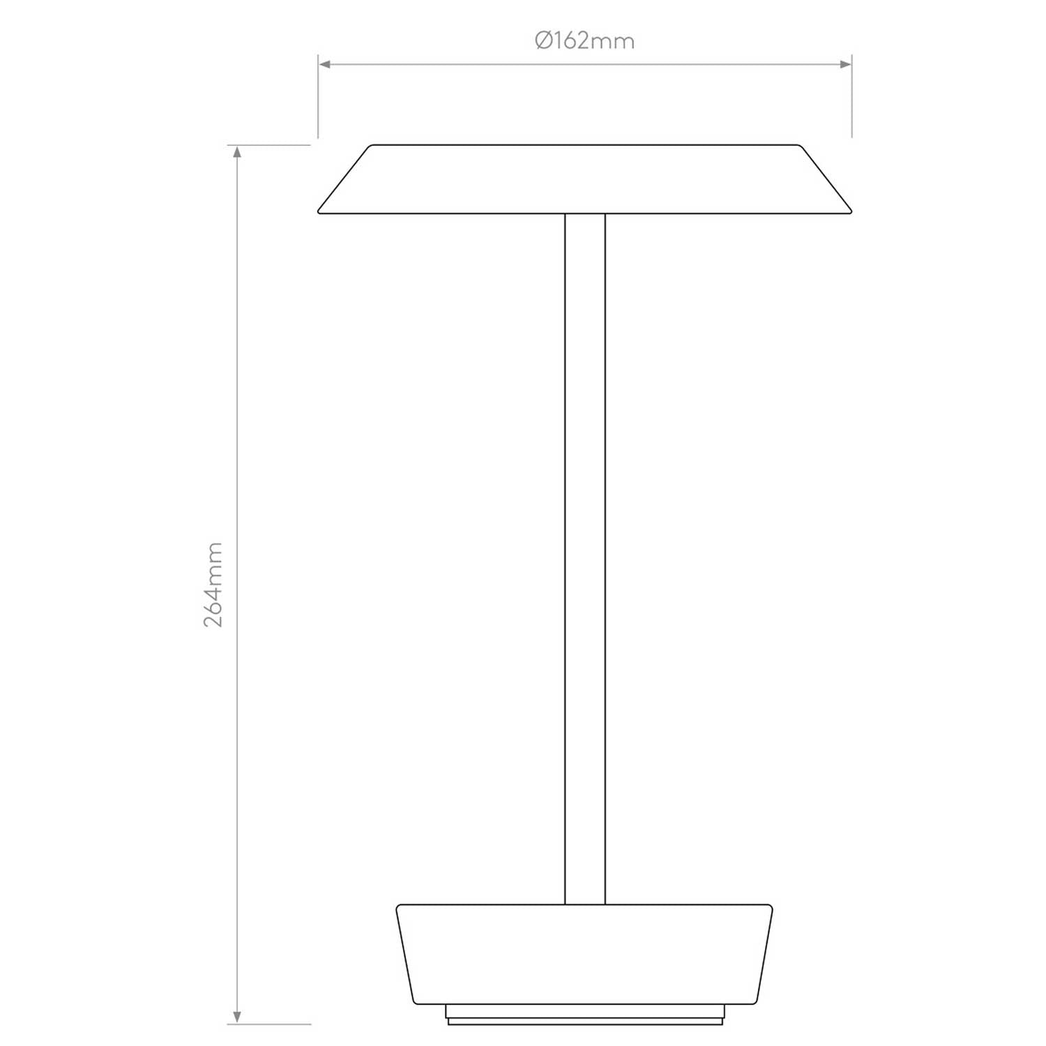 Astro Halo LED přenosné stolní svítidlo