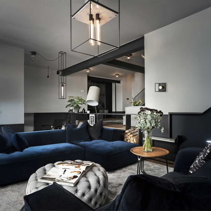 Buster & Punch Caged E27 industriální lustr