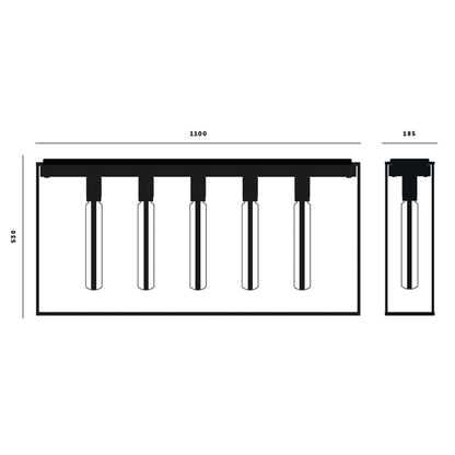 Buster & Punch Caged E27 industriální lustr