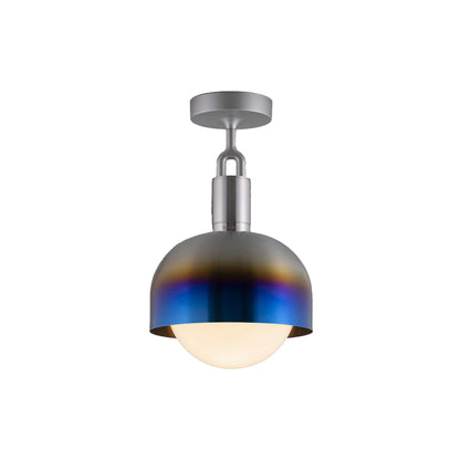 Buster & Punch Forked Globe Shade E27 stropní opálové svítidlo