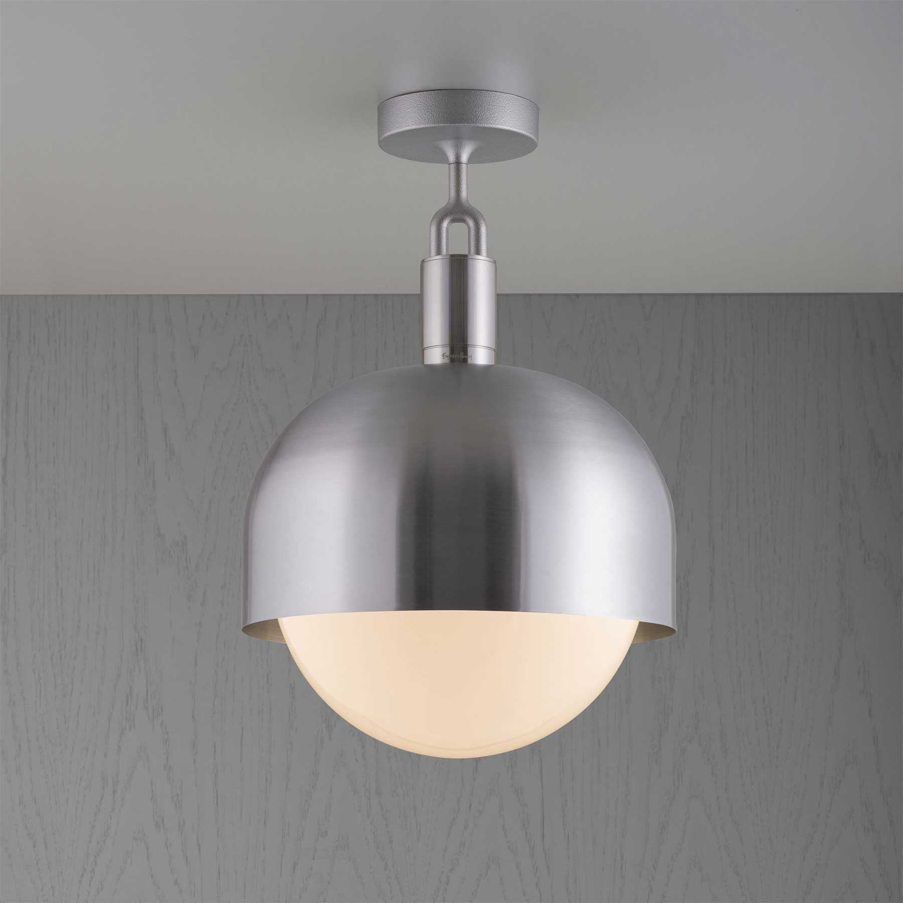 Buster & Punch Forked Globe Shade E27 stropní opálové svítidlo