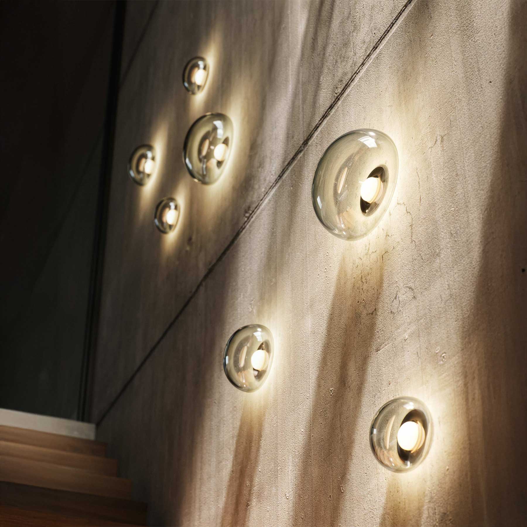 Bomma Dew Drops LED skleněné přisazené svítidlo