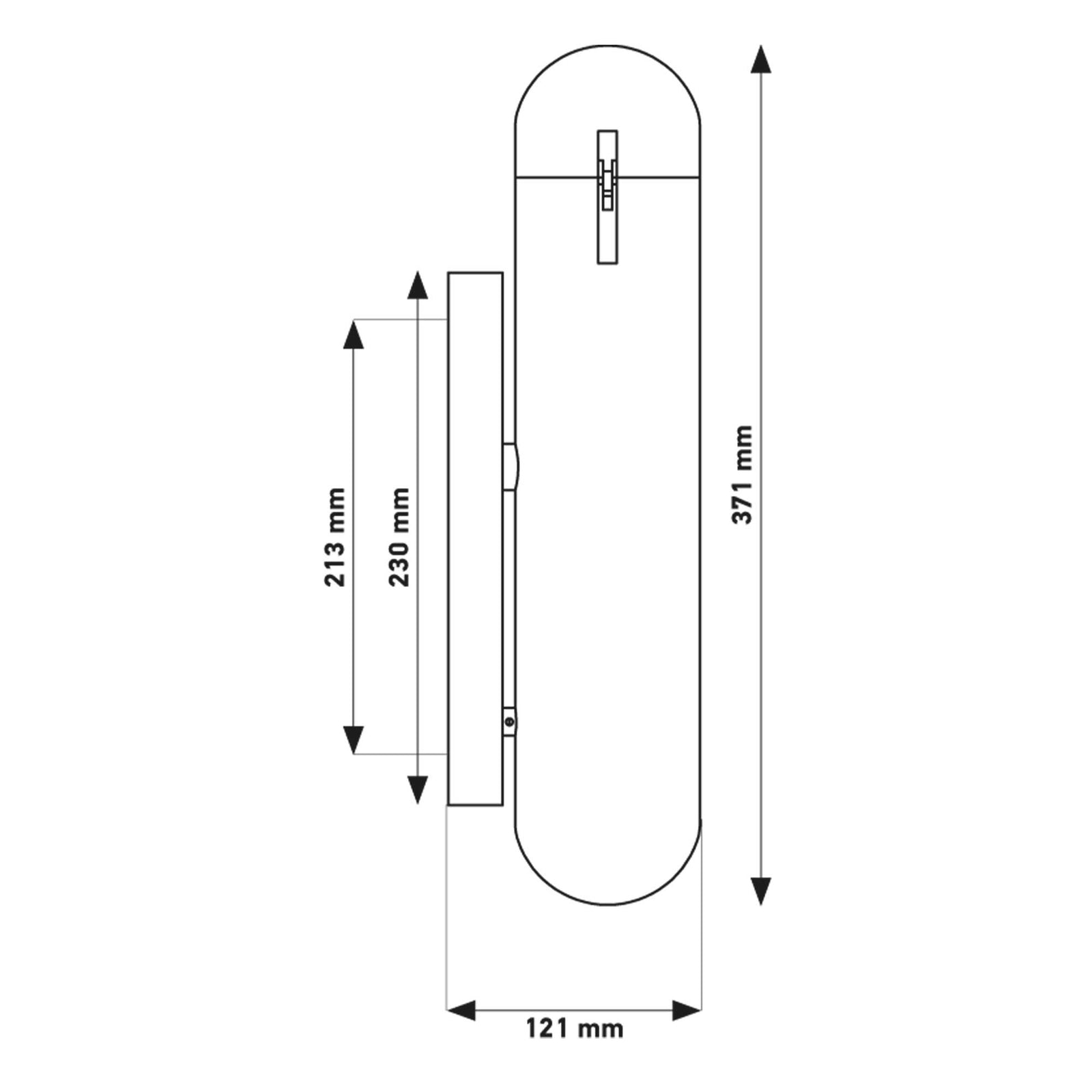 DCW éditions ISP LED nástenné svietidlo