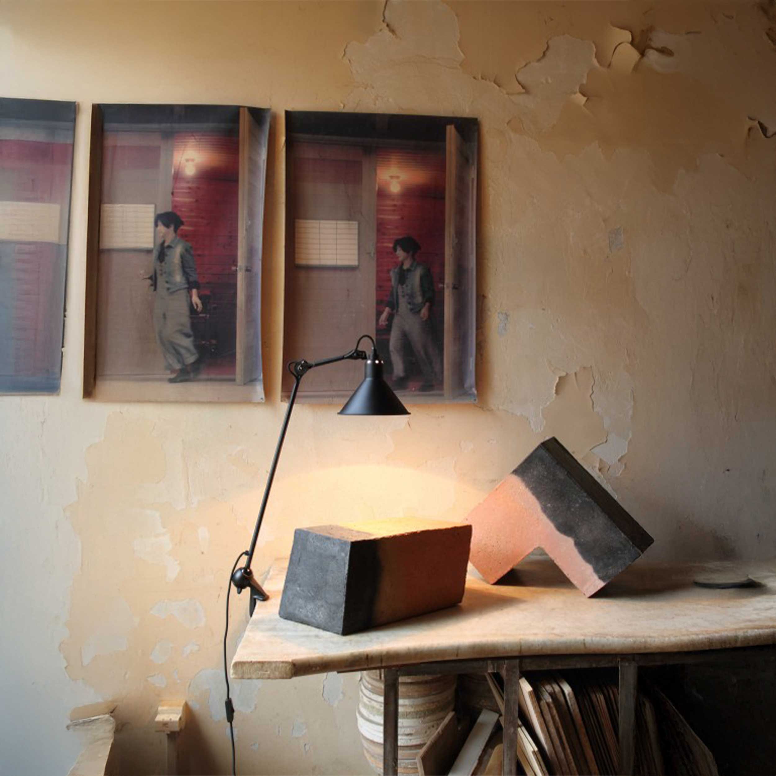 DCW éditions Lampe Gras N°201 E14 stolová svietidlo klipom