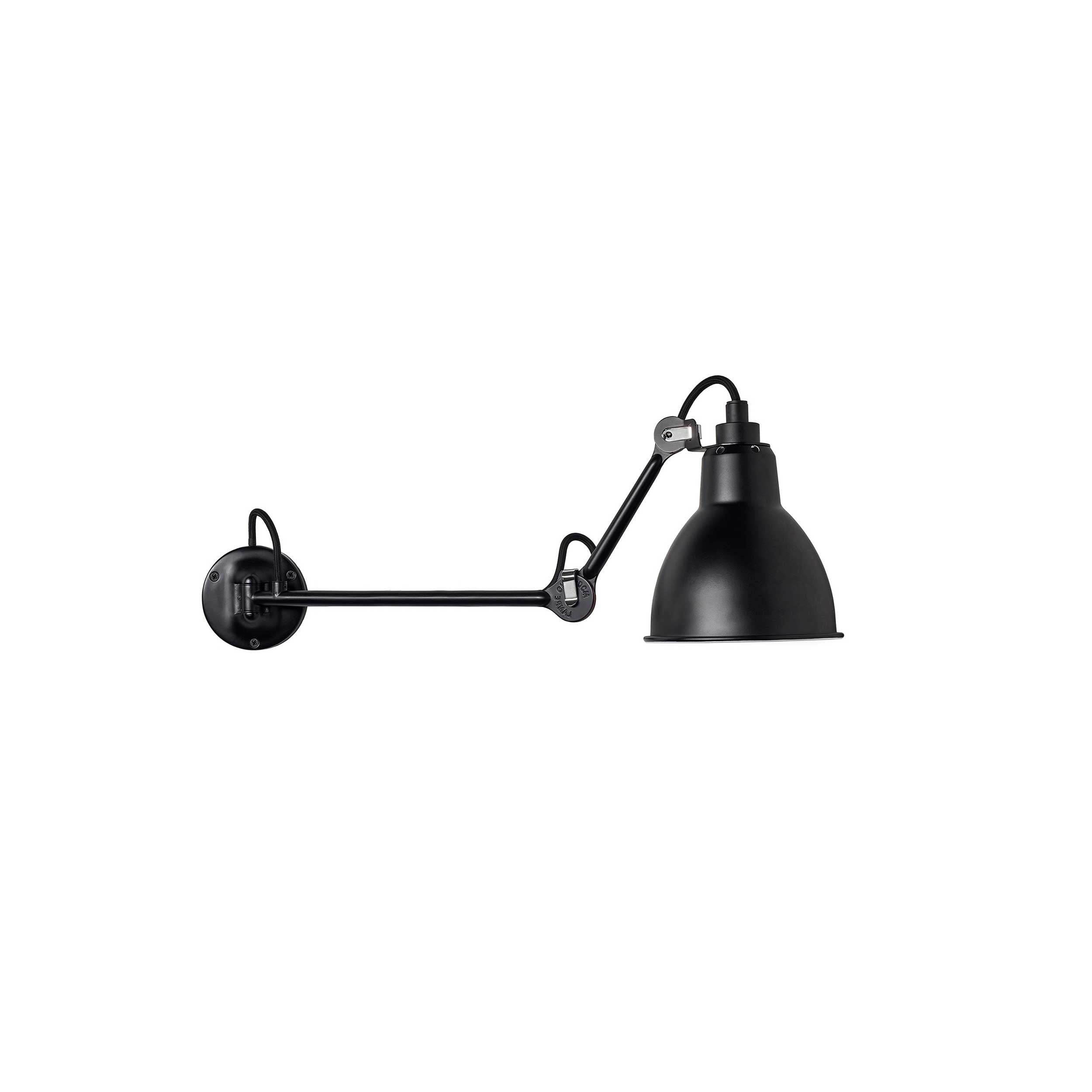 DCW éditions Lampe Gras N°204 L40 E27 nástenné svietidlo