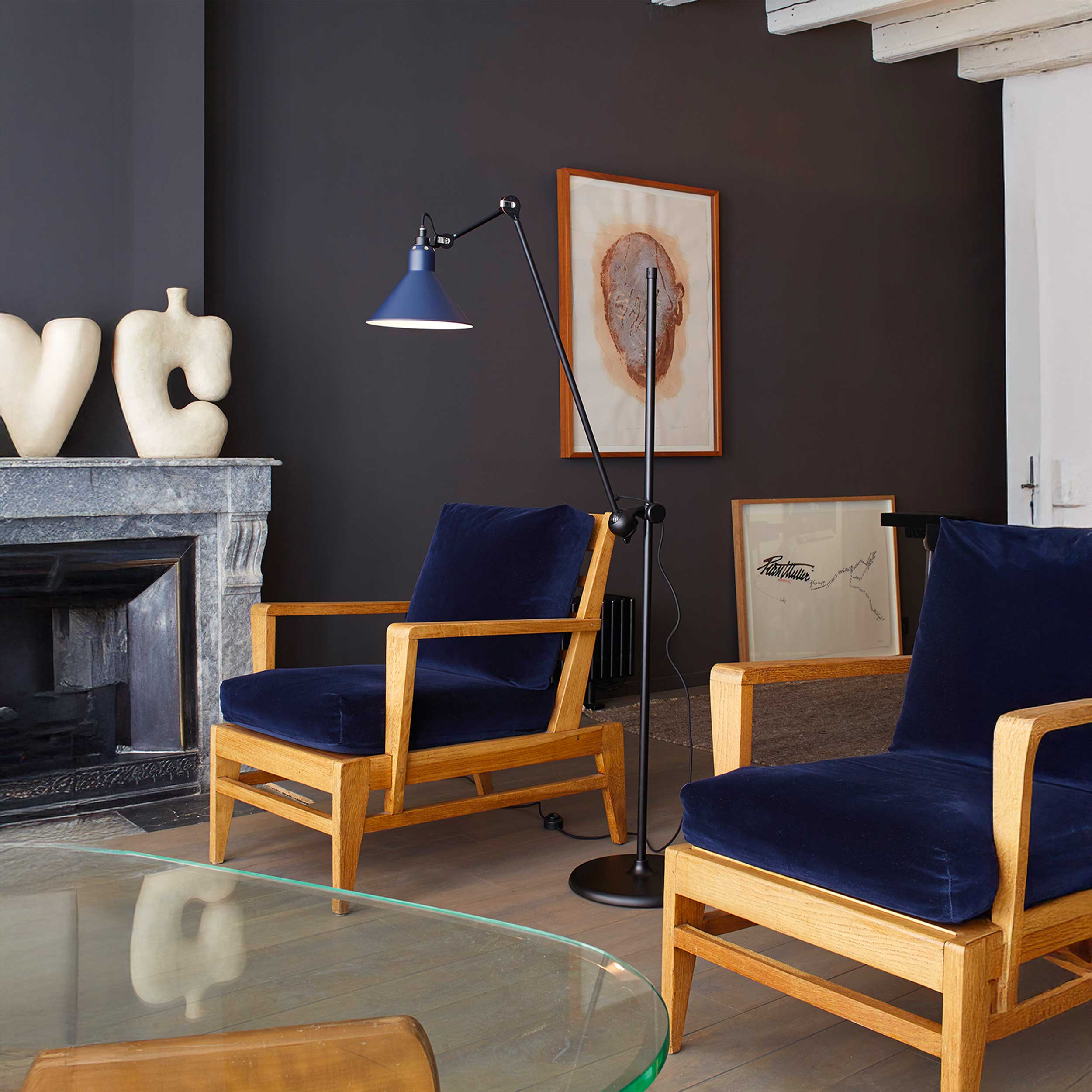 DCW éditions Lampe Gras N°215 E14 stojanová svietidlo