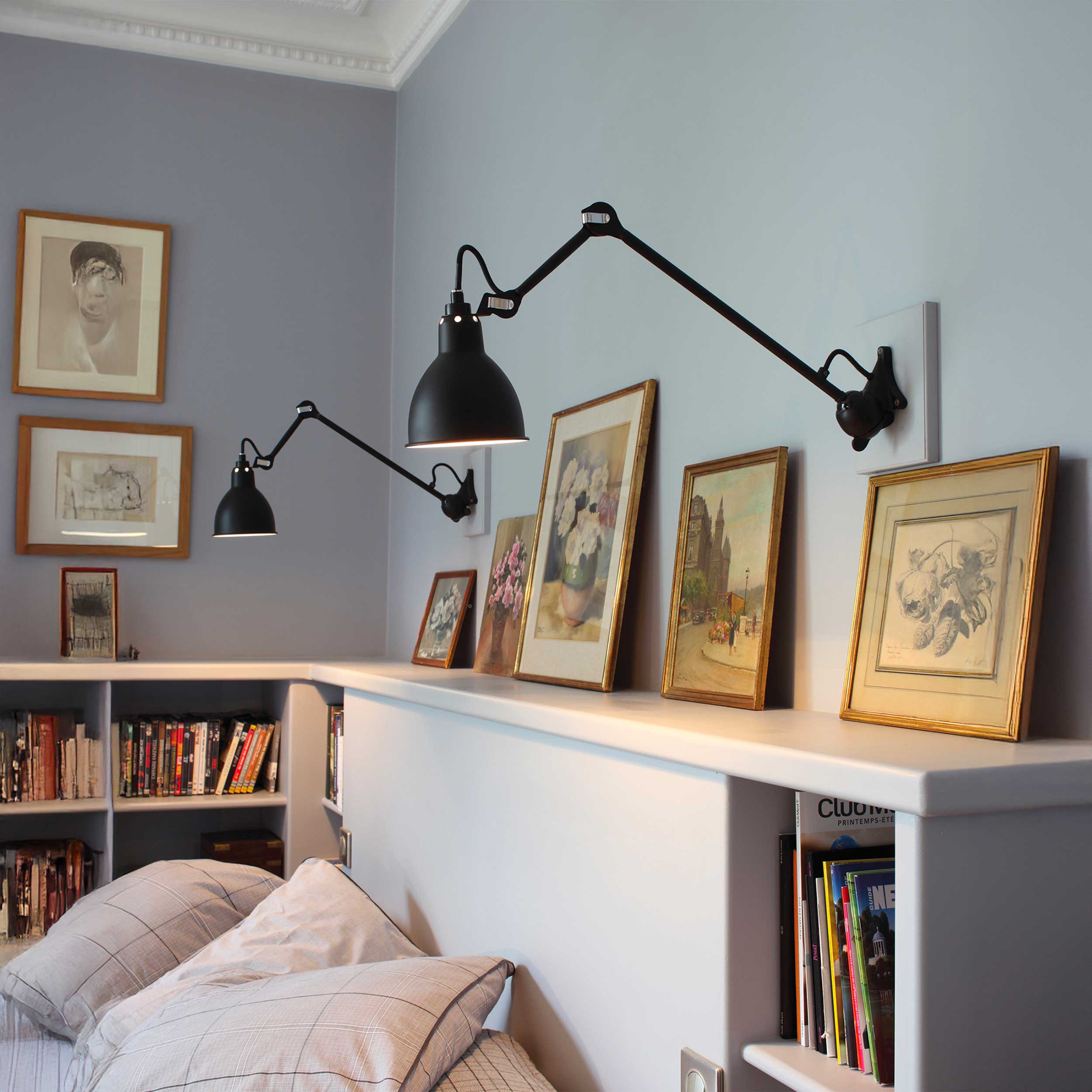 DCW éditions Lampe Gras N°222 E14 nástenné svietidlo