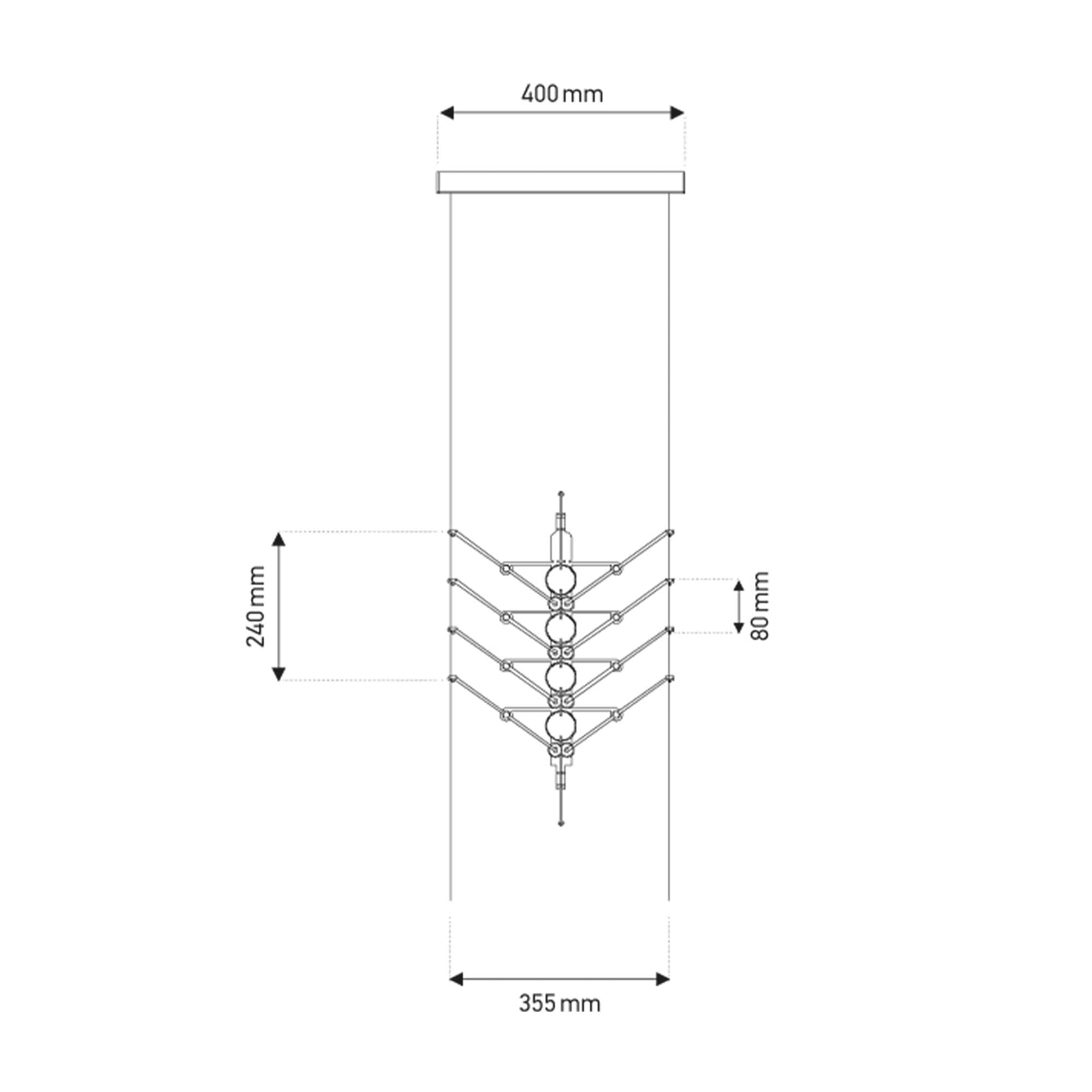 DCW éditions VVV LED závesné svietidlo