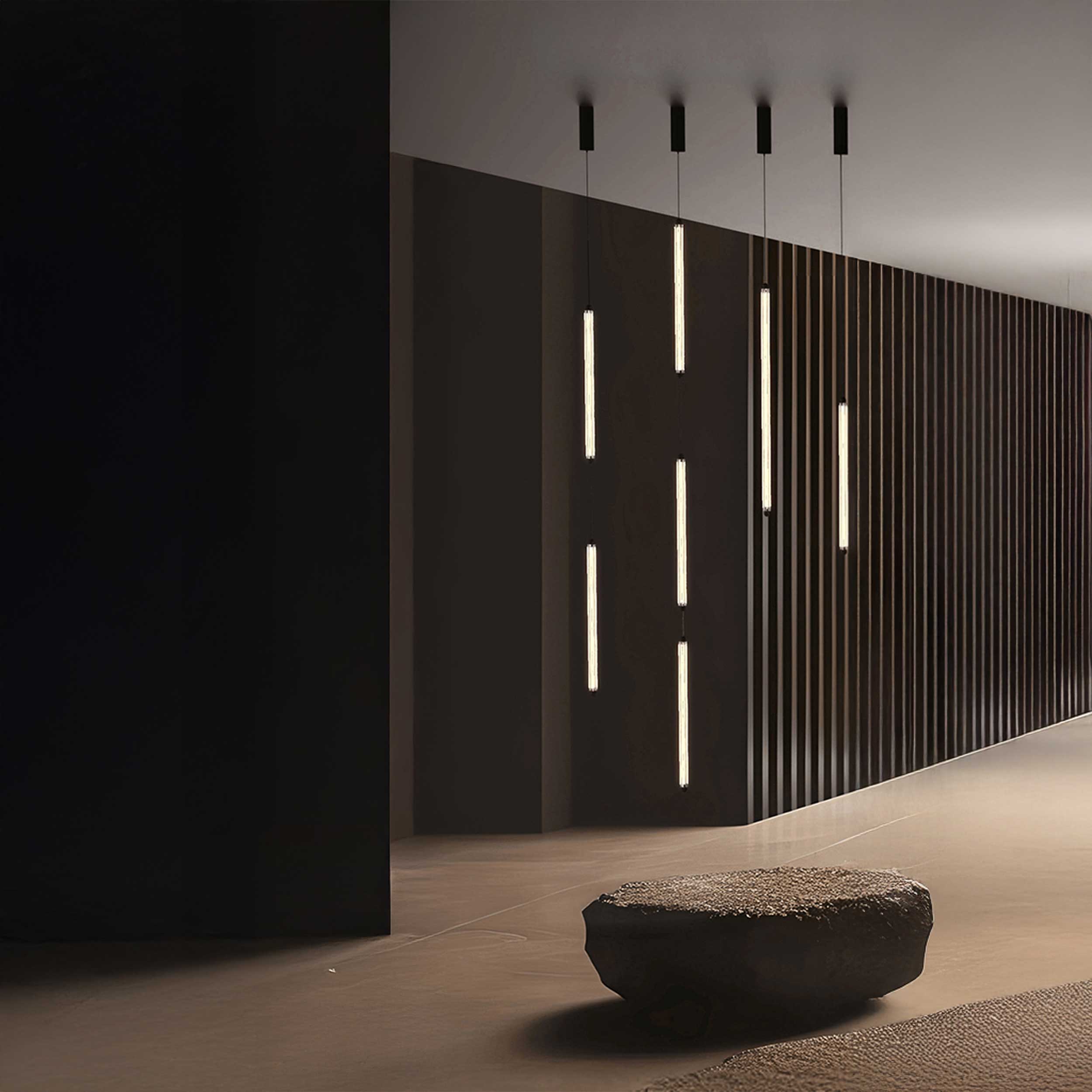 Závesné svietidlo Faro Lumina 600 LED 2L vertikálne