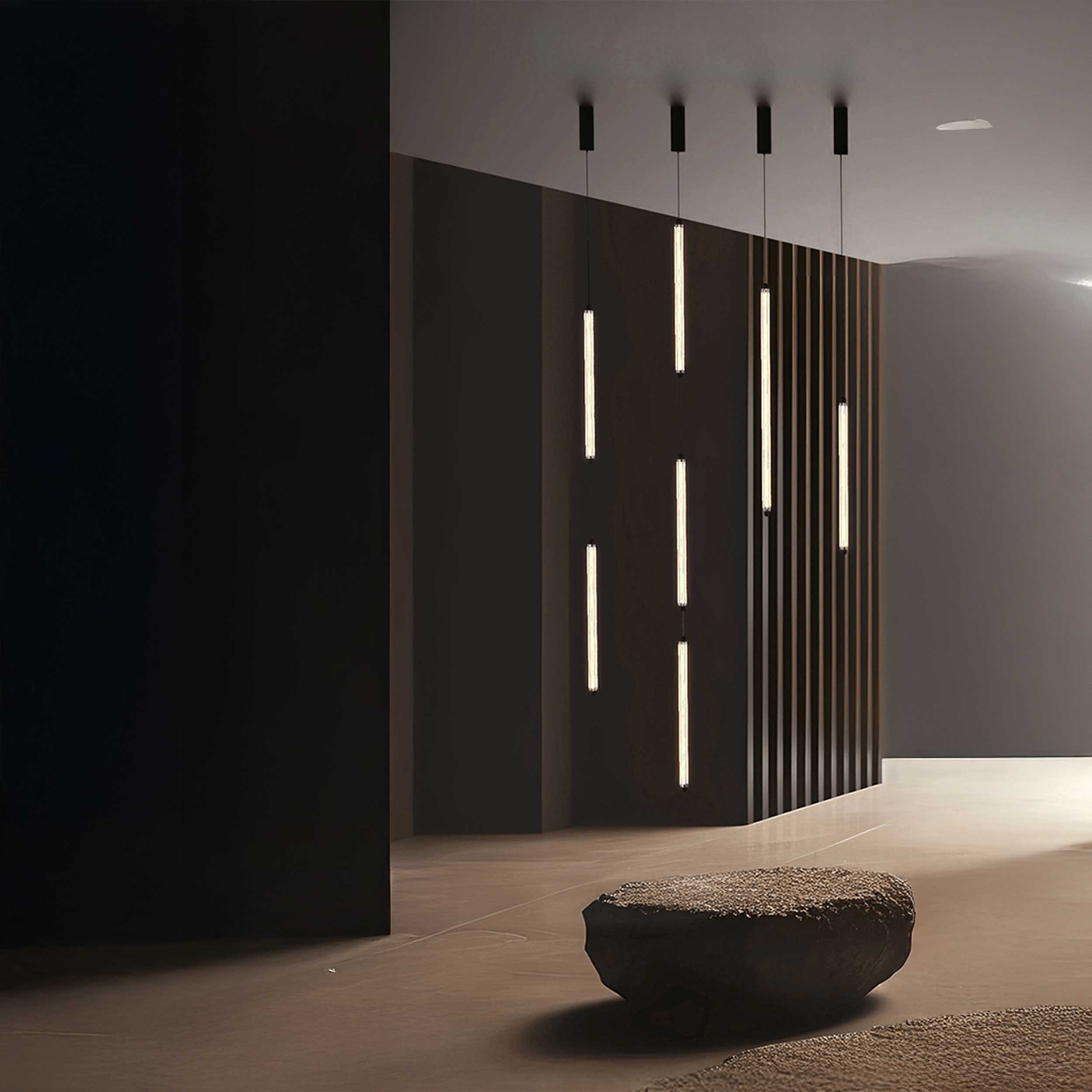 Závesné svietidlo Faro Lumina 600 LED 3L vertikálne