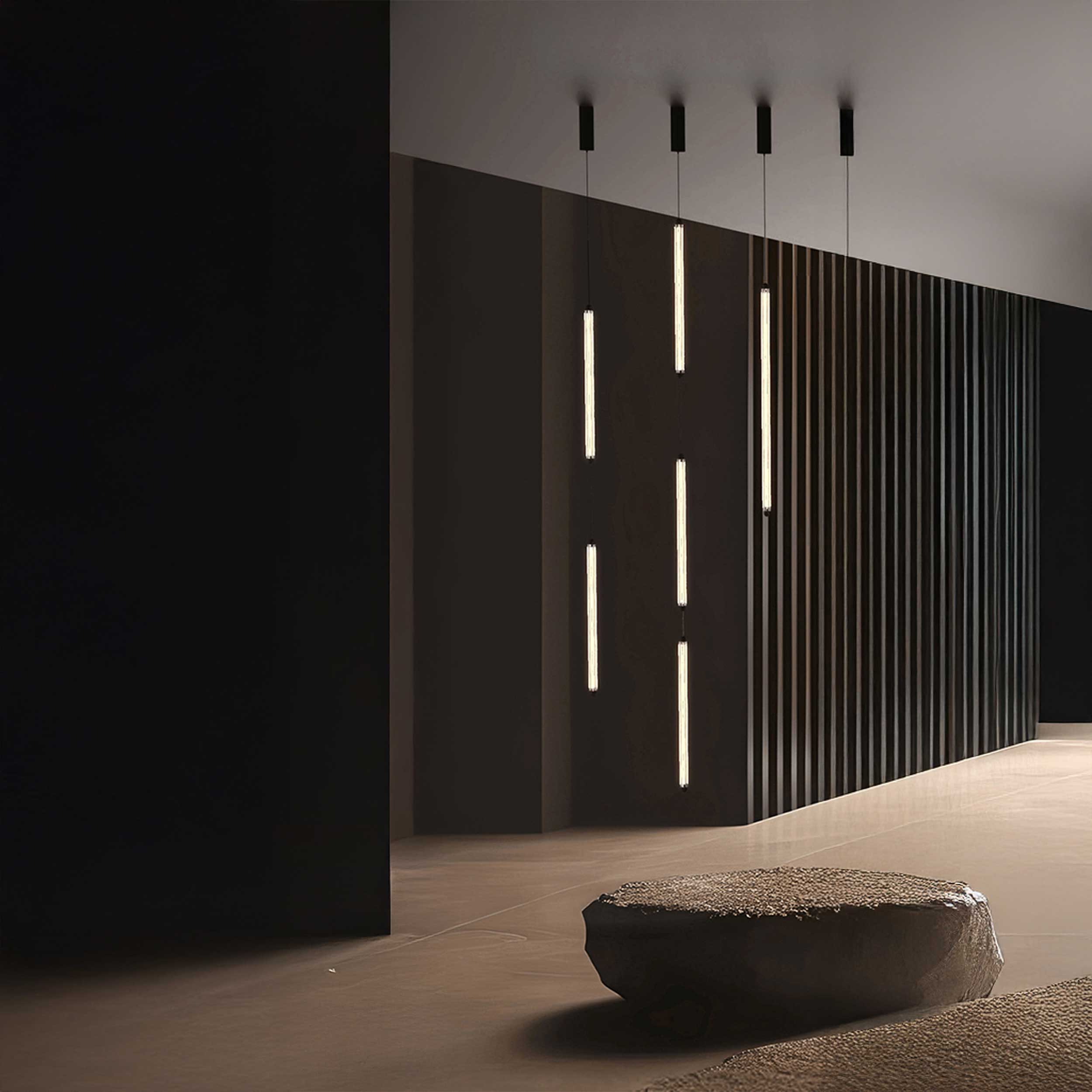 Závesné svietidlo Faro Lumina LED 1L vertikálne