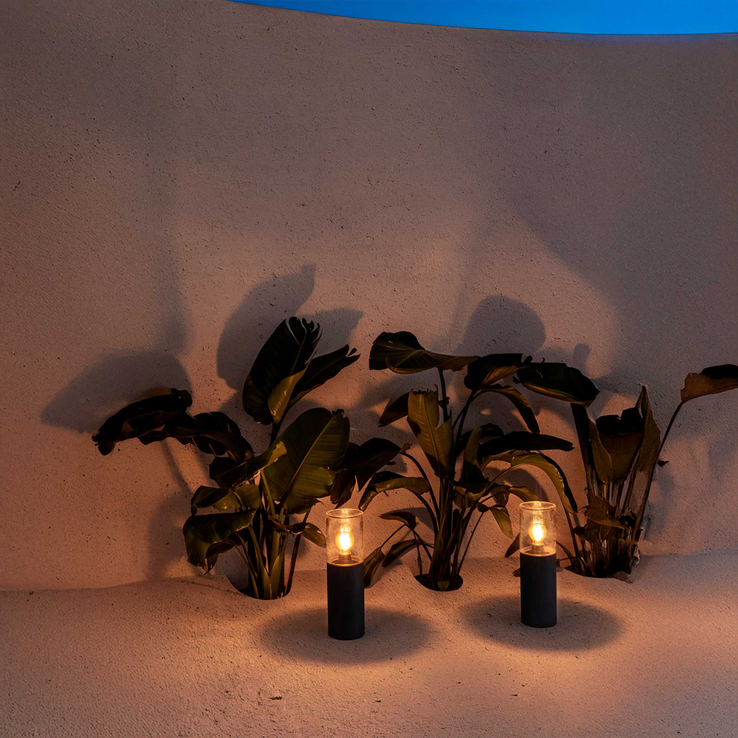 vonkajšie stĺpové svietidlo Faro Kila E27 IP65