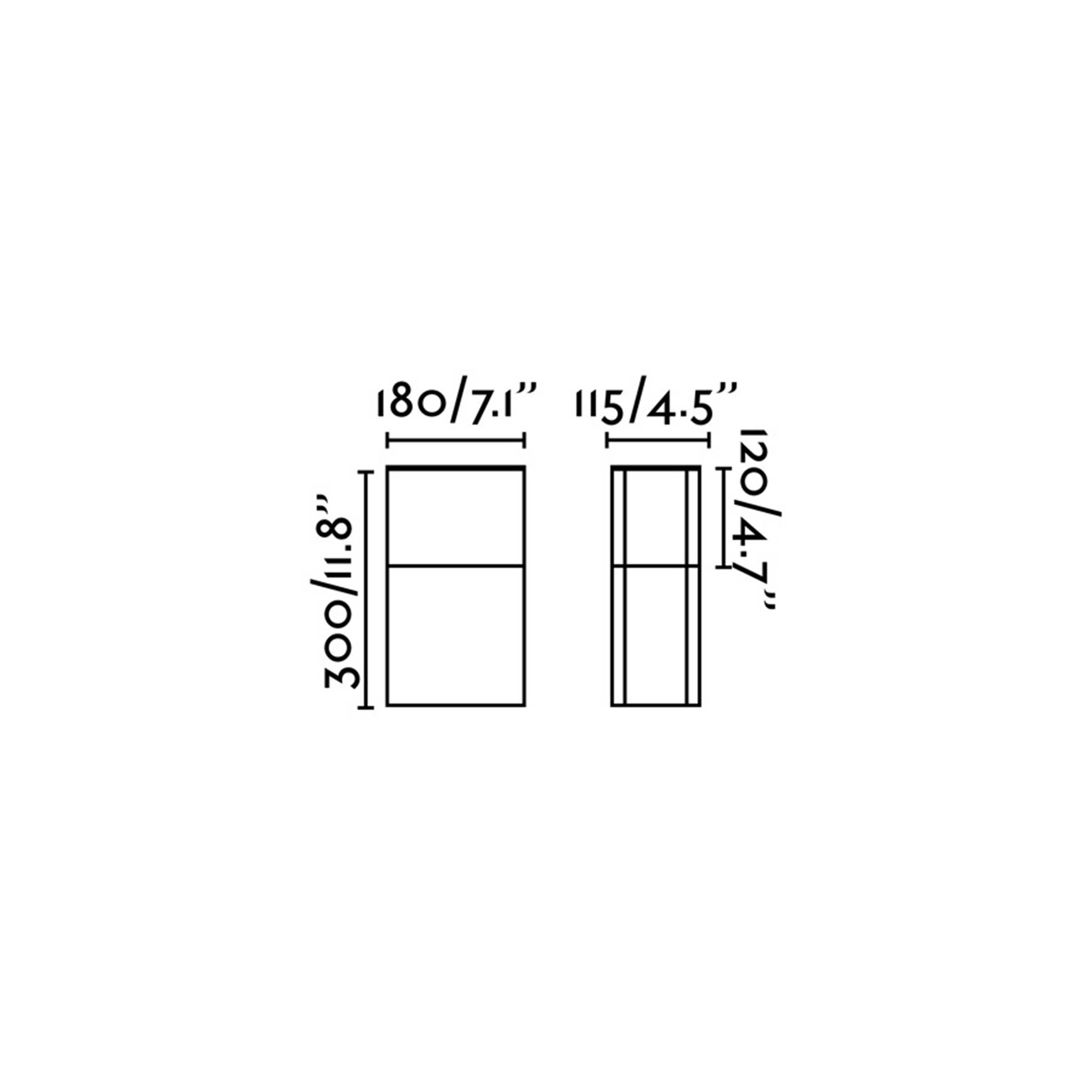 Faro Datna E27 column exterior light IP44