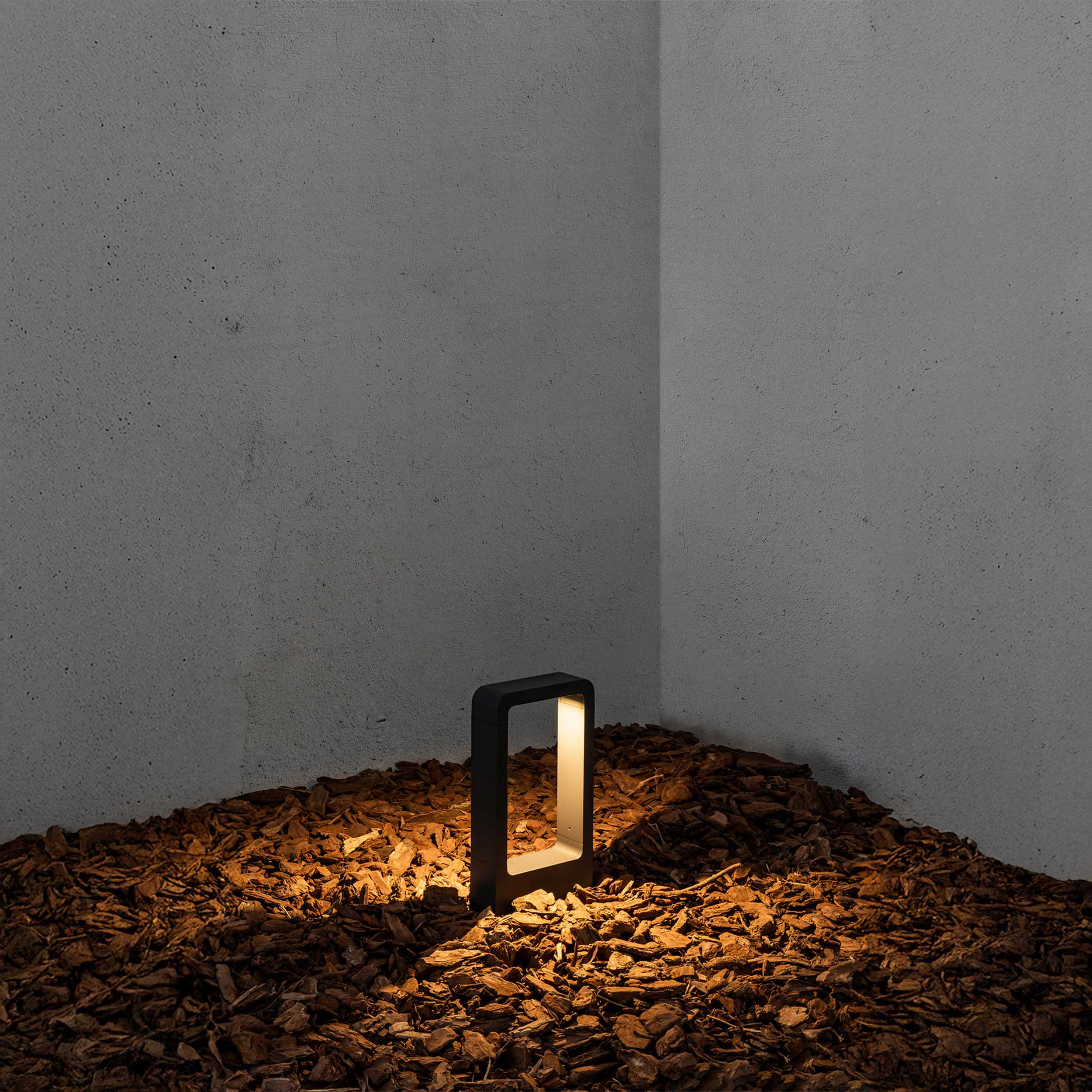 Faro Das LED column exterior light IP54