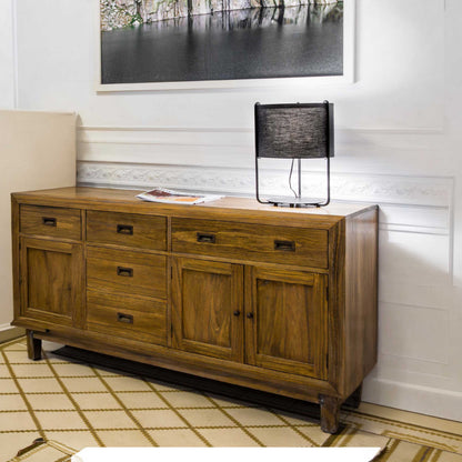 Stolná lampa Faro Drum E27