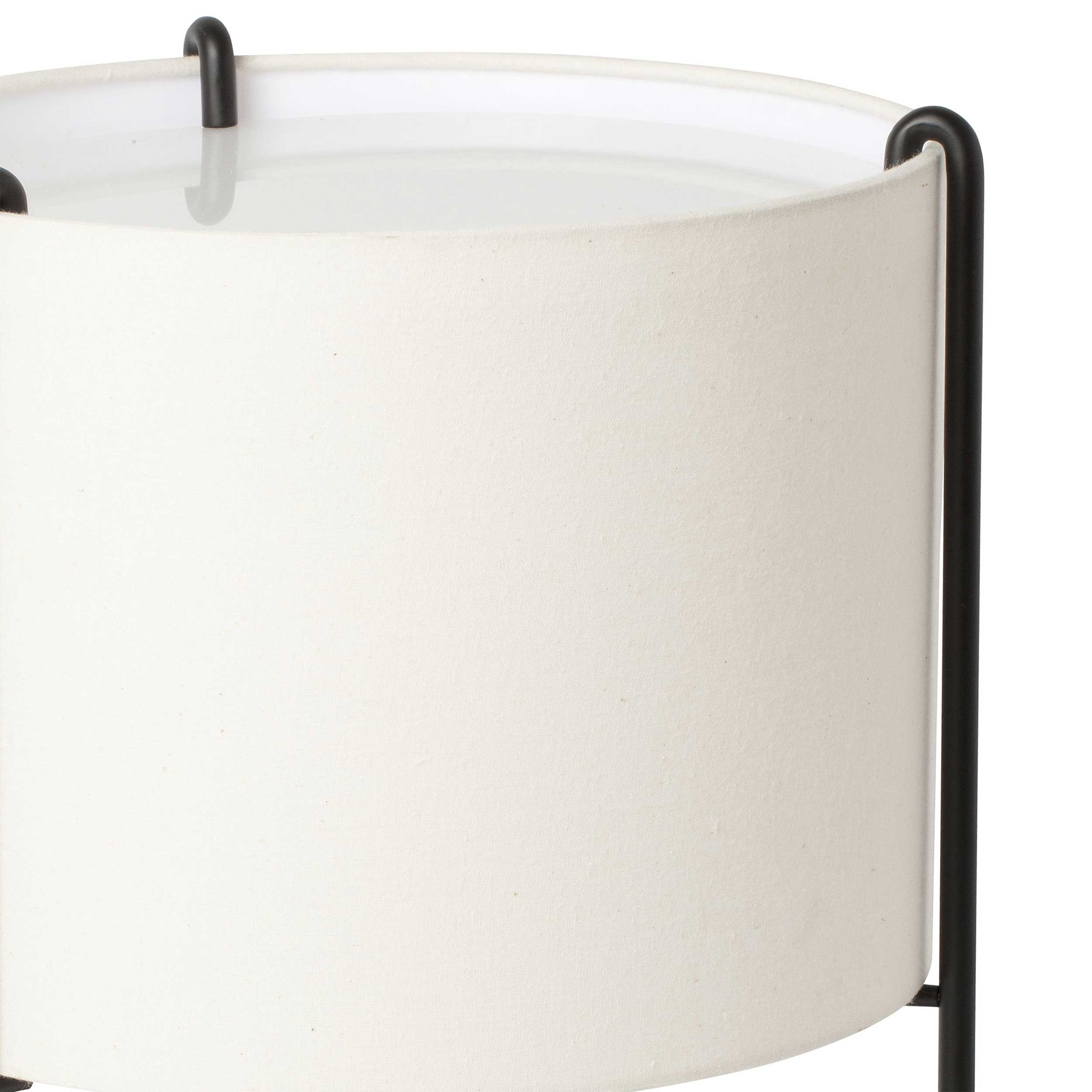 Stolná lampa Faro Drum E27