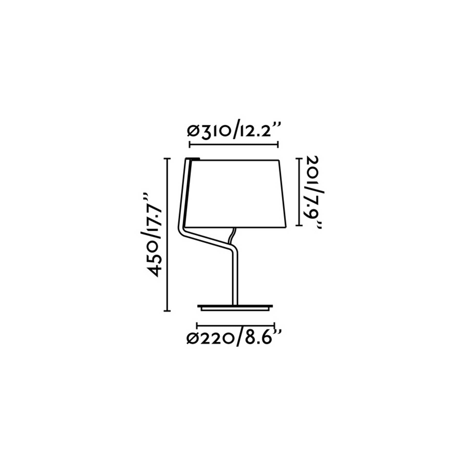 Faro Berni E27 stolní svítidlo