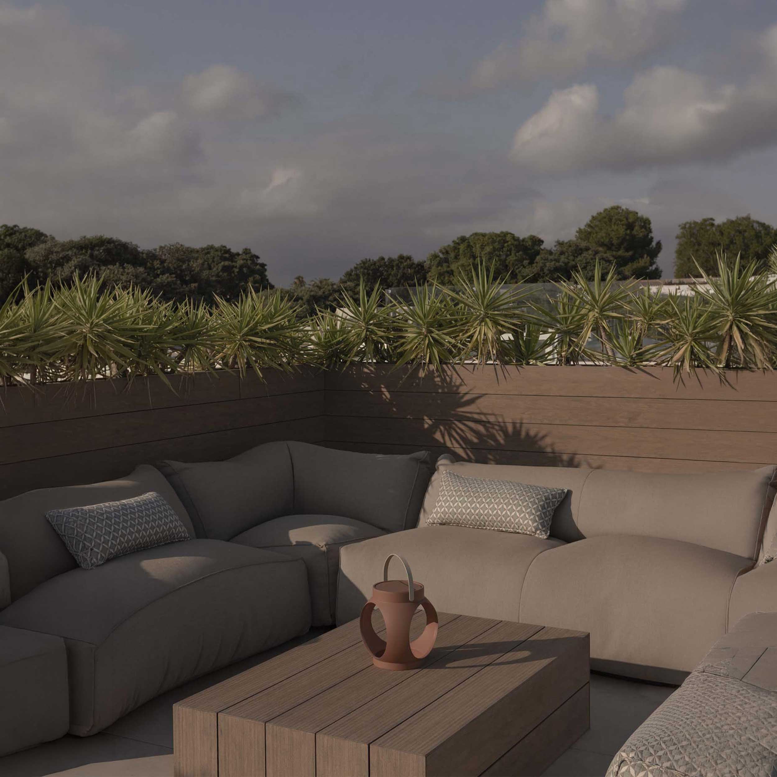 Stolná LED lampa Faro Cata