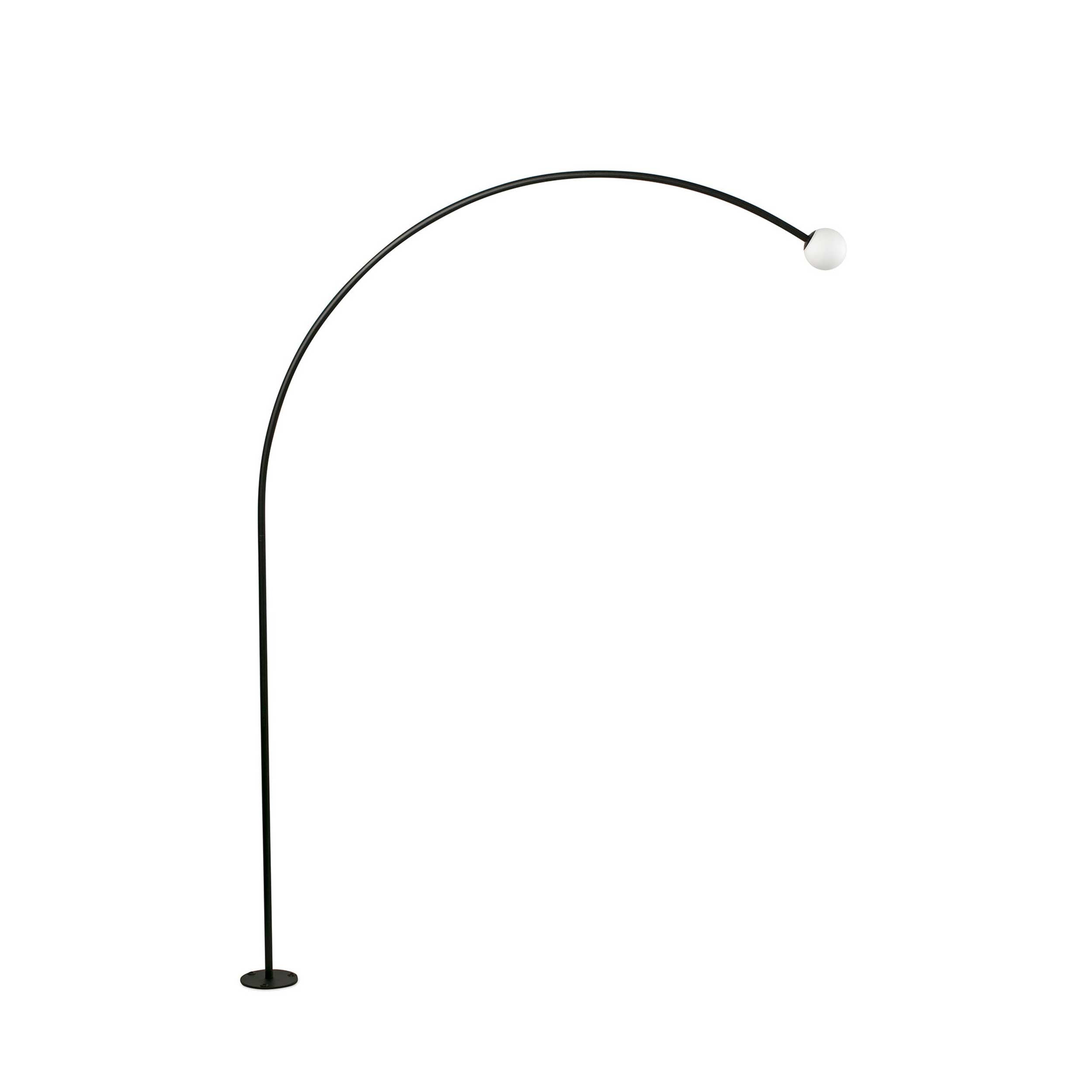 Faro Cuca LED stĺpové vonkajšie oblúkové svietidlo IP65 24V