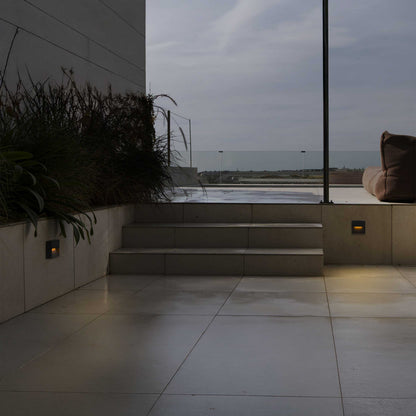 Faro Dune LED štvorcové vonkajšie nástenné svietidlo IP65