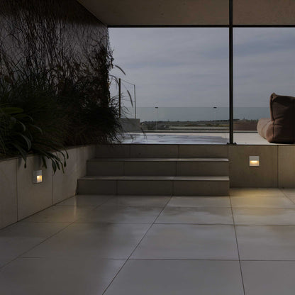 Faro Dune LED štvorcové vonkajšie nástenné svietidlo IP65