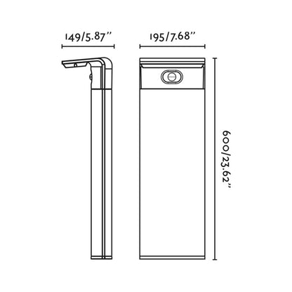 Faro Brume LED glass ceiling light IP44